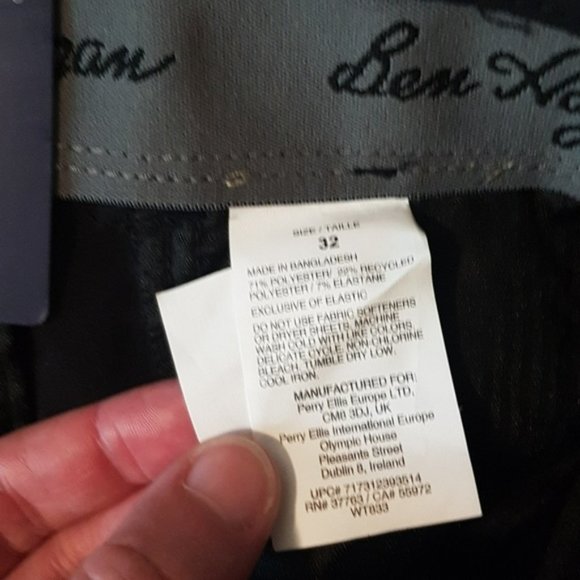 Ben Hogan black performance golf shorts - Picture 6 of 6